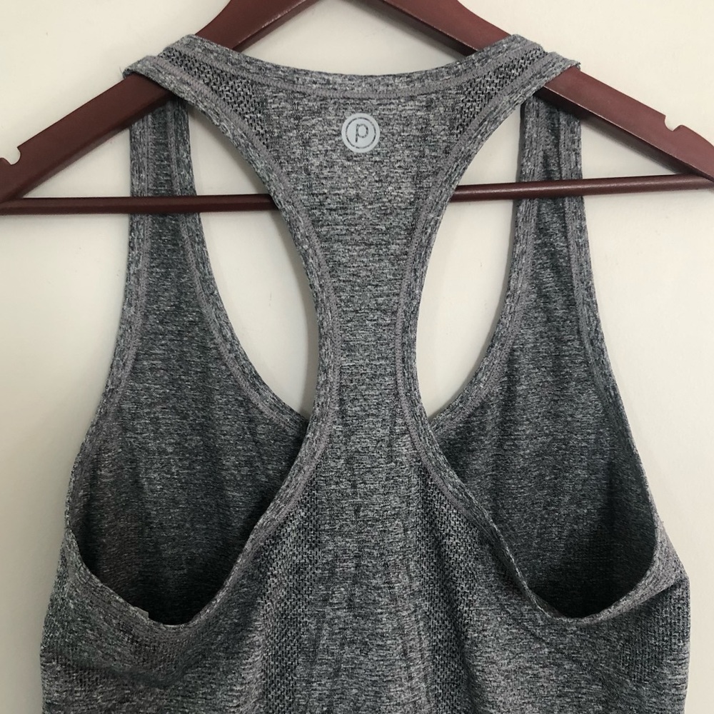 Pure Barre Grey Racerback Tank - Picture 4 of 4